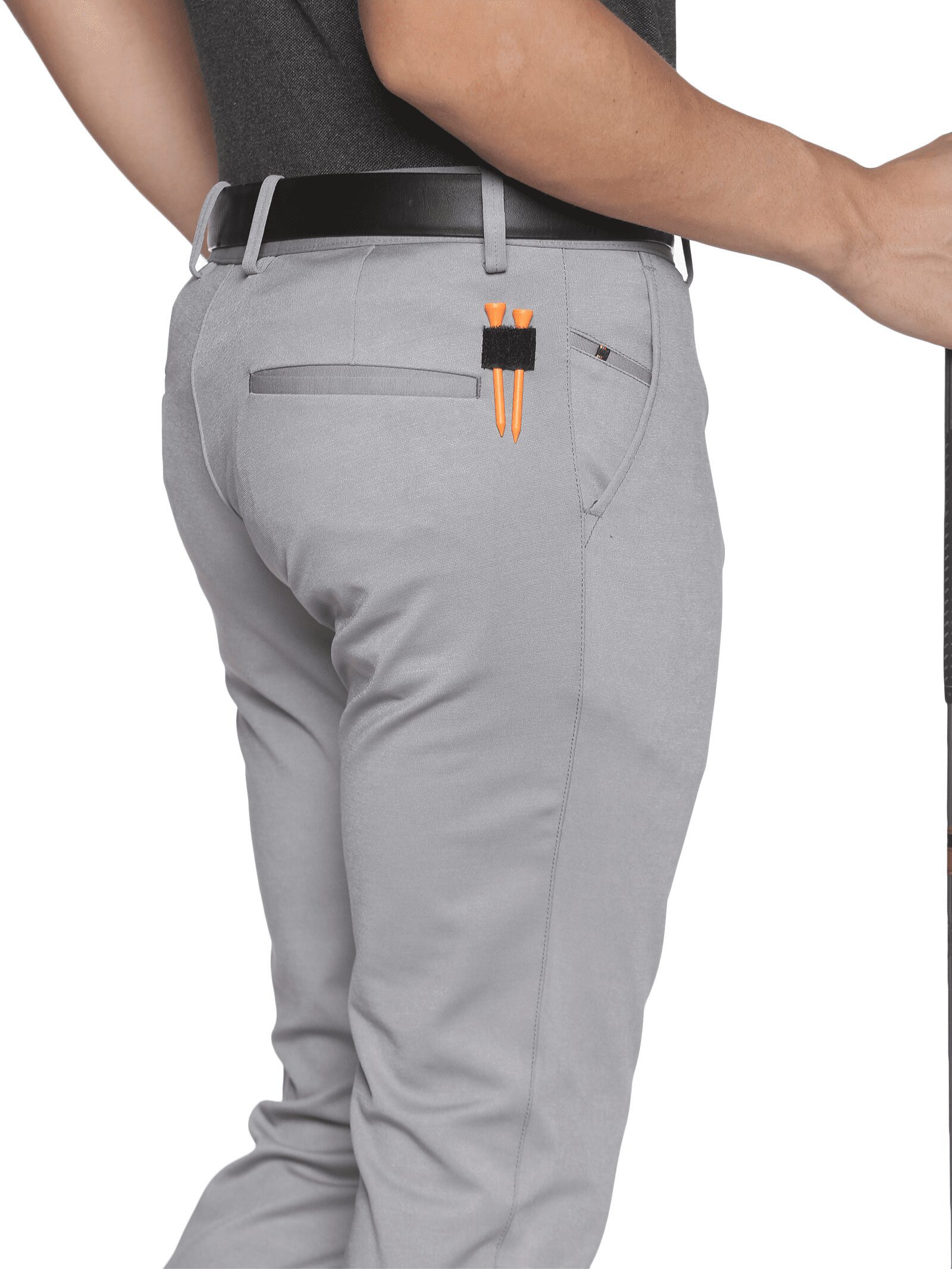 Hugo Boss Mens Hakan Slim Fit Twill Golf Pants