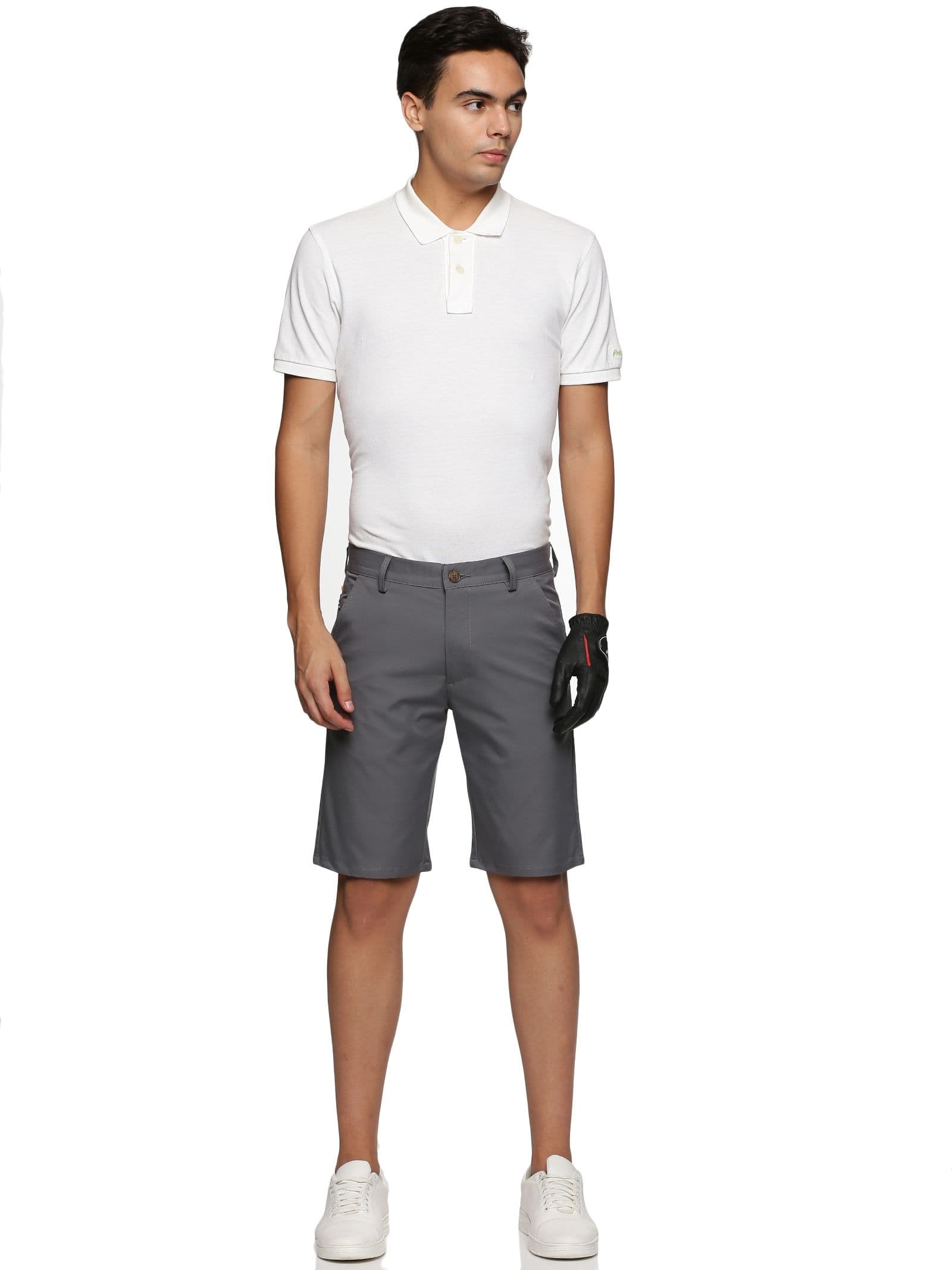Men's Active Lite Golf Shorts- Steel Grey - styzen.in