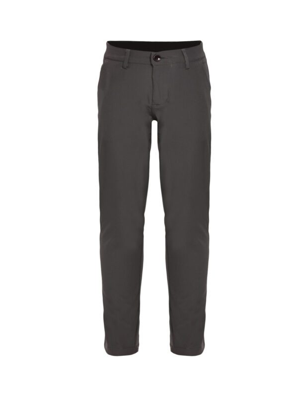 Juniors Active Golf Trousers-Smoke Grey (Flexi-Waist)