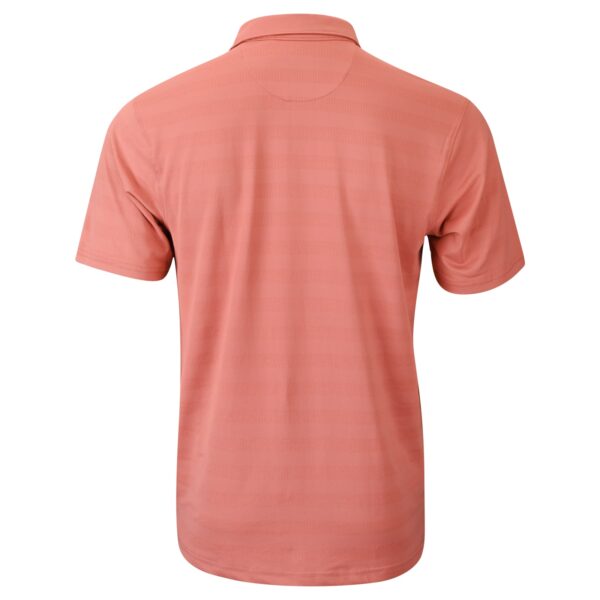 Men Golf Polo - Coral Peach - Image 2