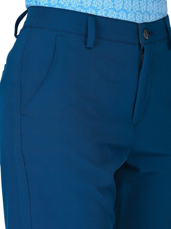 Womens Golf Shorts- Ocean Blue - Image 2