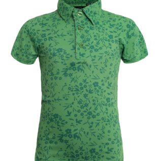 Juniors Golf Polo - Birdie Green