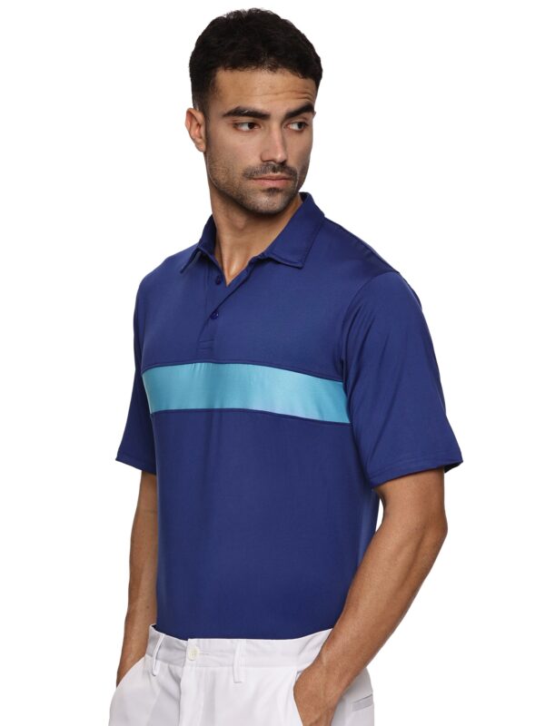 Men Golf Polo - Blue Velocity - Image 2