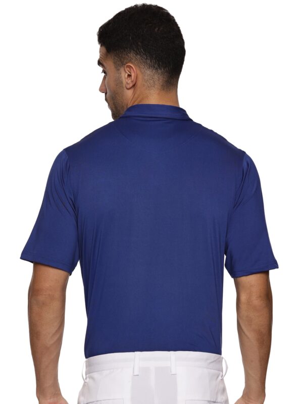Men Golf Polo - Blue Velocity - Image 3
