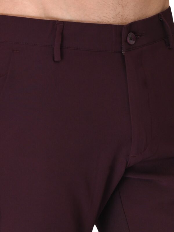 Men's Active Lite Golf Shorts- Maroon Magic(Flexi Waist) - Image 2