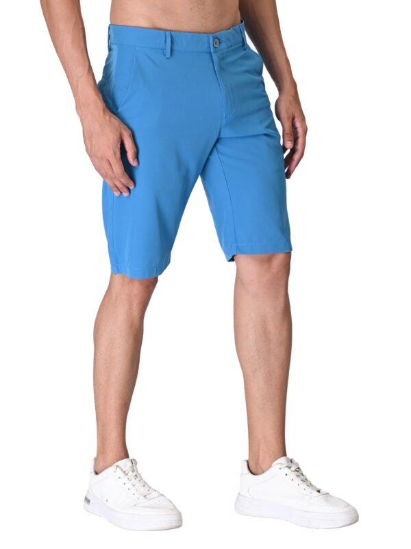 Men's Active Lite Golf Shorts- Fusion Blue(Flexi Waist) - Image 7