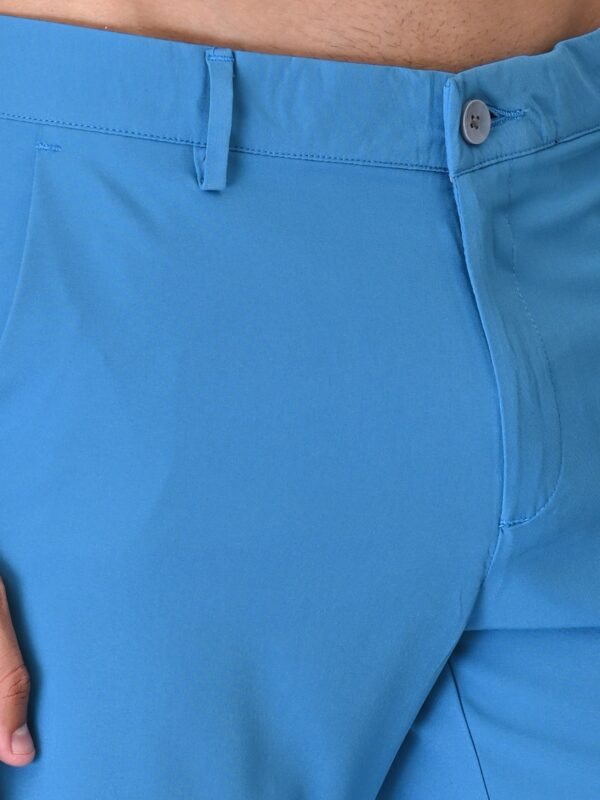 Men's Active Lite Golf Shorts- Fusion Blue(Flexi Waist) - Image 2