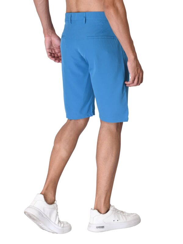 Men's Active Lite Golf Shorts- Fusion Blue(Flexi Waist) - Image 5