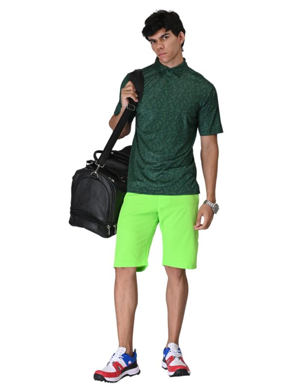 Men's Active Lite Golf Shorts- Light Green(Flexi Waist) - Image 2