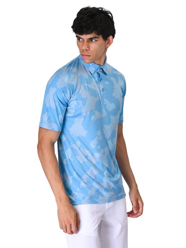 Men Golf Polo - Cloud Break - Image 7