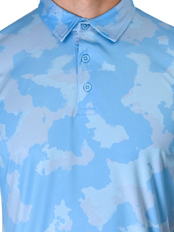 Men Golf Polo - Cloud Break - Image 6