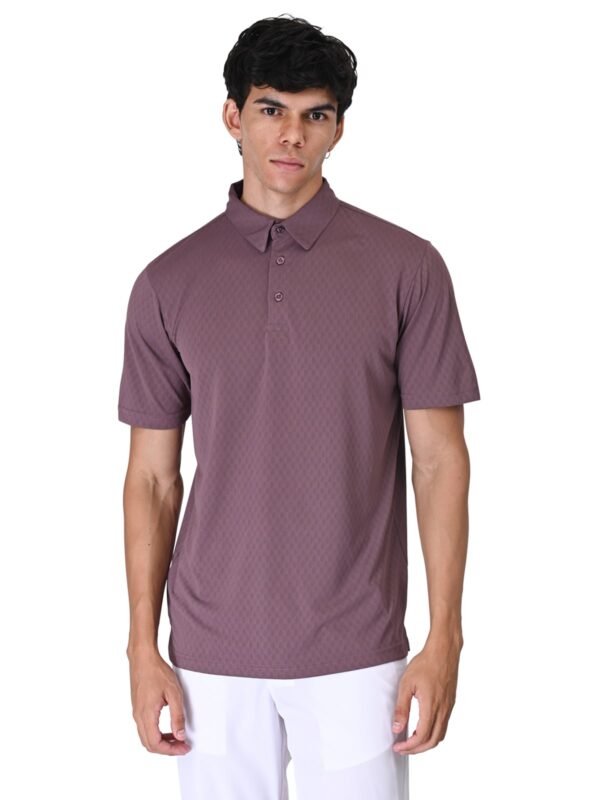 Men Golf Polo - The Merlot Drive