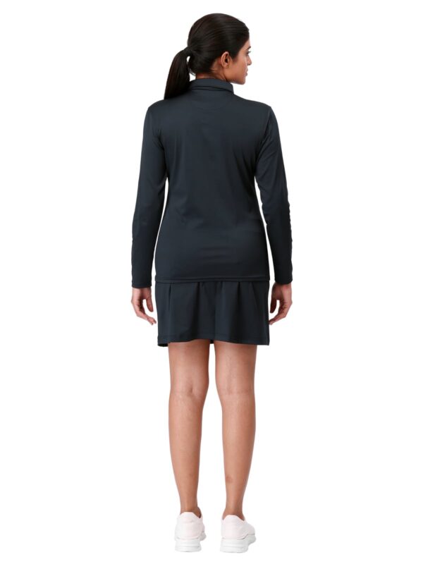 Women Golf Skorts Skirt With Under Shorts -Midnight Blue - Image 4