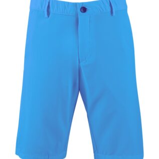 Juniors Active Golf Shorts-Fusion Blue (Flexi-Waist)