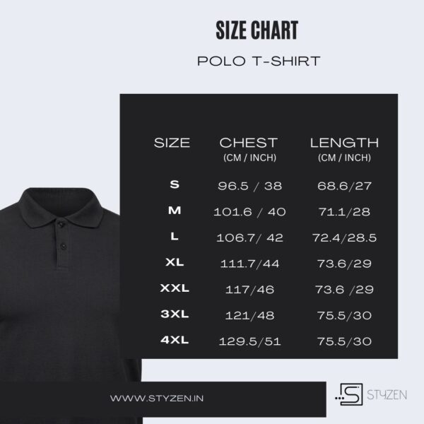 Men Golf Polo - Royal Red Stripe - Image 7