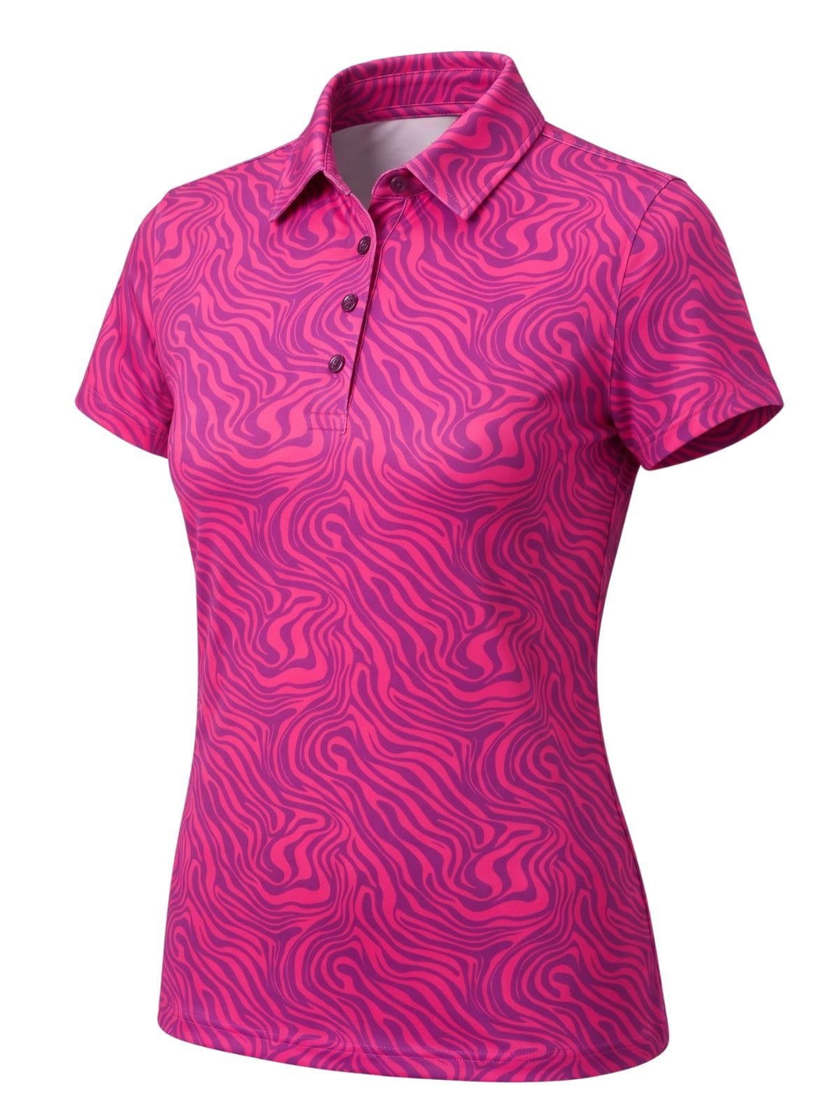 Women Golf Polo - Peppermint Twist - Image 3