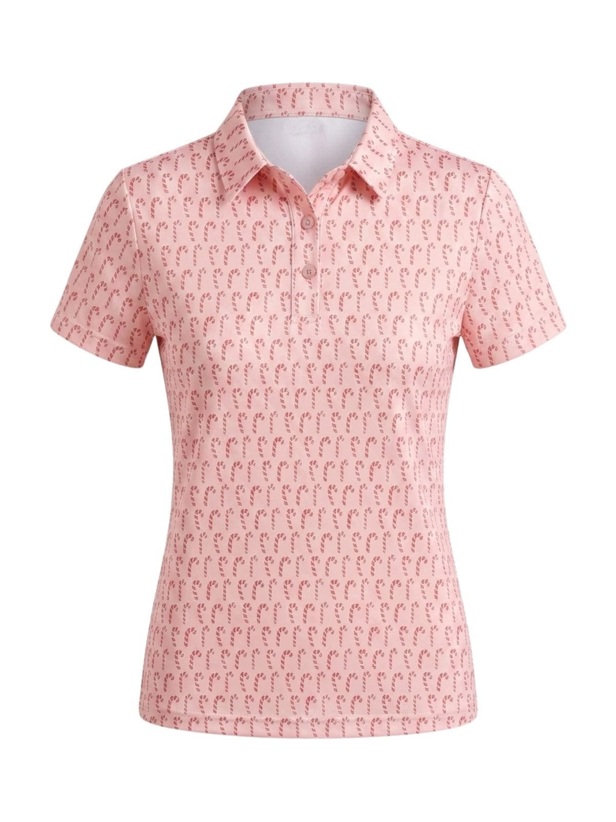 Women Golf Polo - Coral Candy