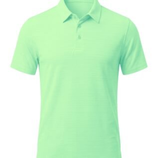 Men Golf Polo - Spring Green