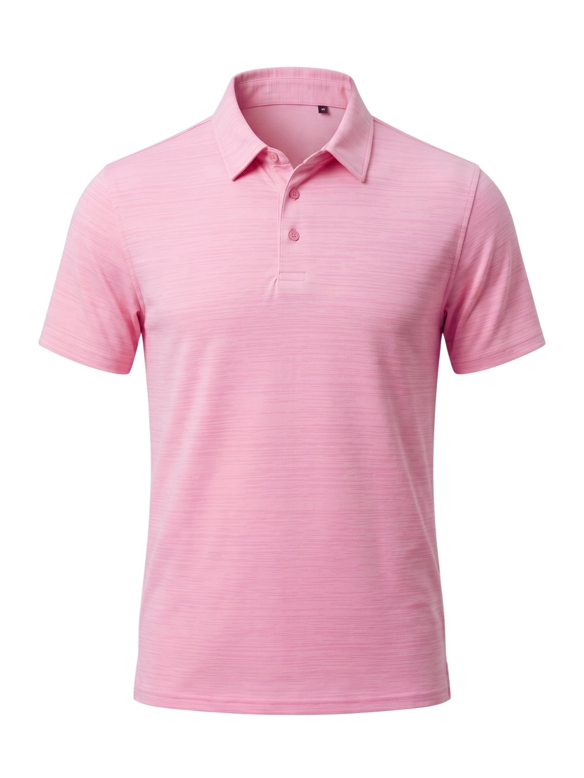 Men Golf Polo - Perfect Pink
